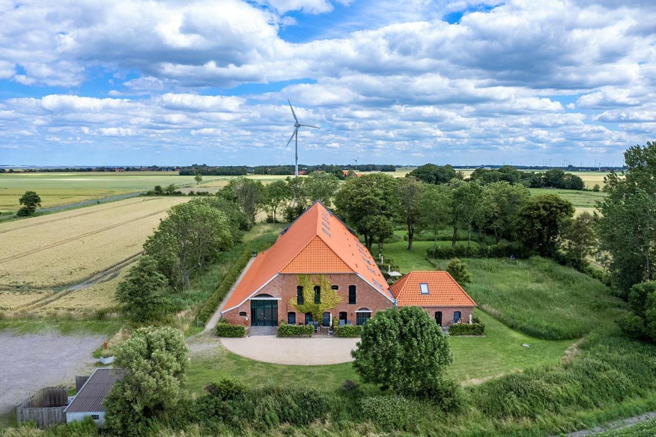 Ferienwohnung Gulfhof Dreybült Dreybült 8 Tammo Dornum Exterior foto